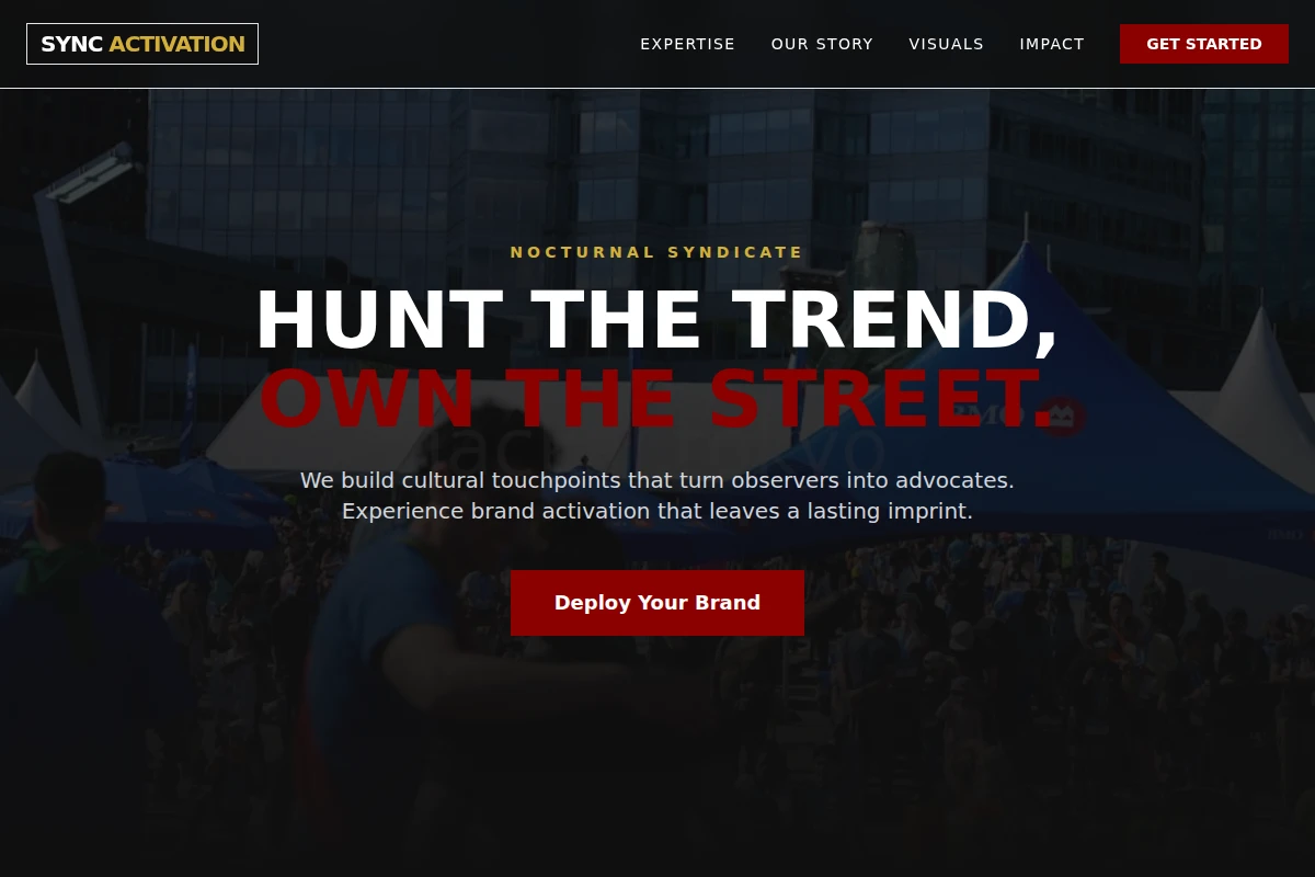 Sync Brand Activation