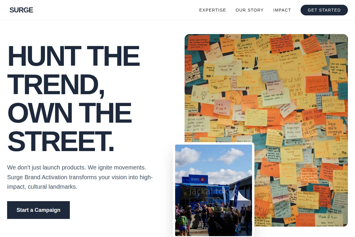 Surge Brand Activation