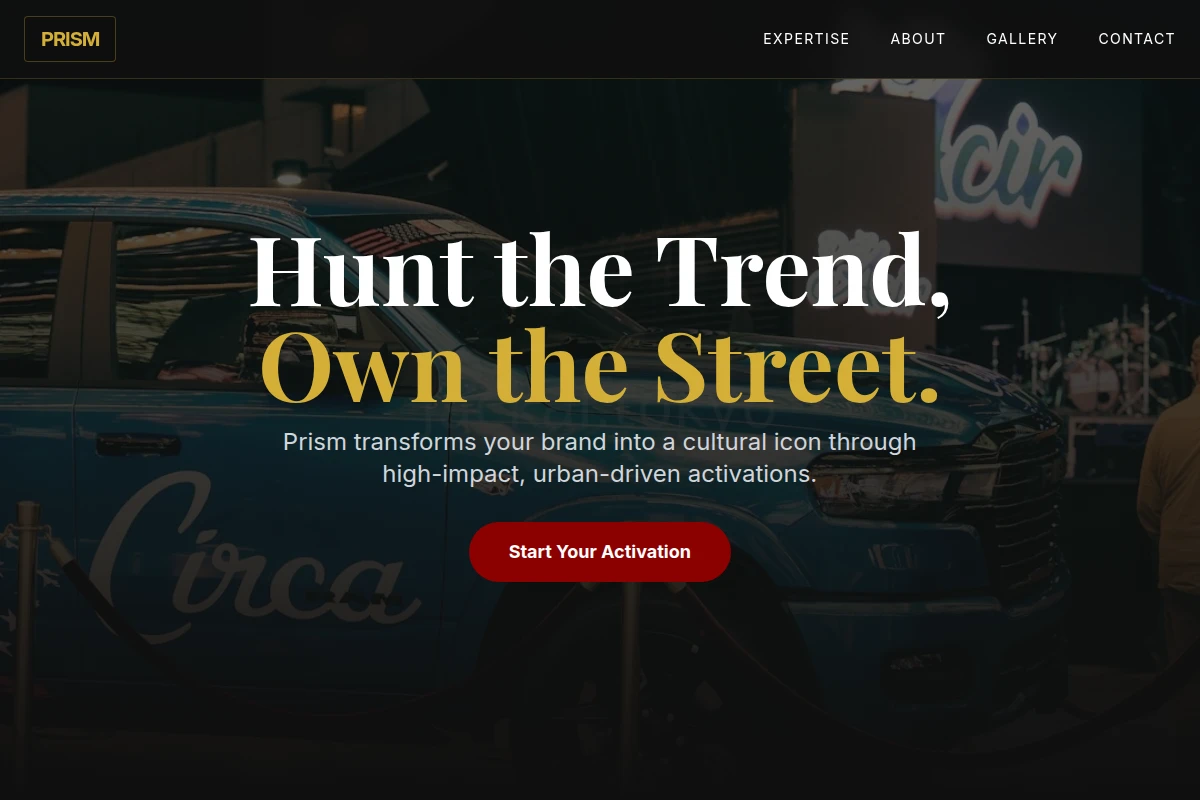Prism Brand Activation