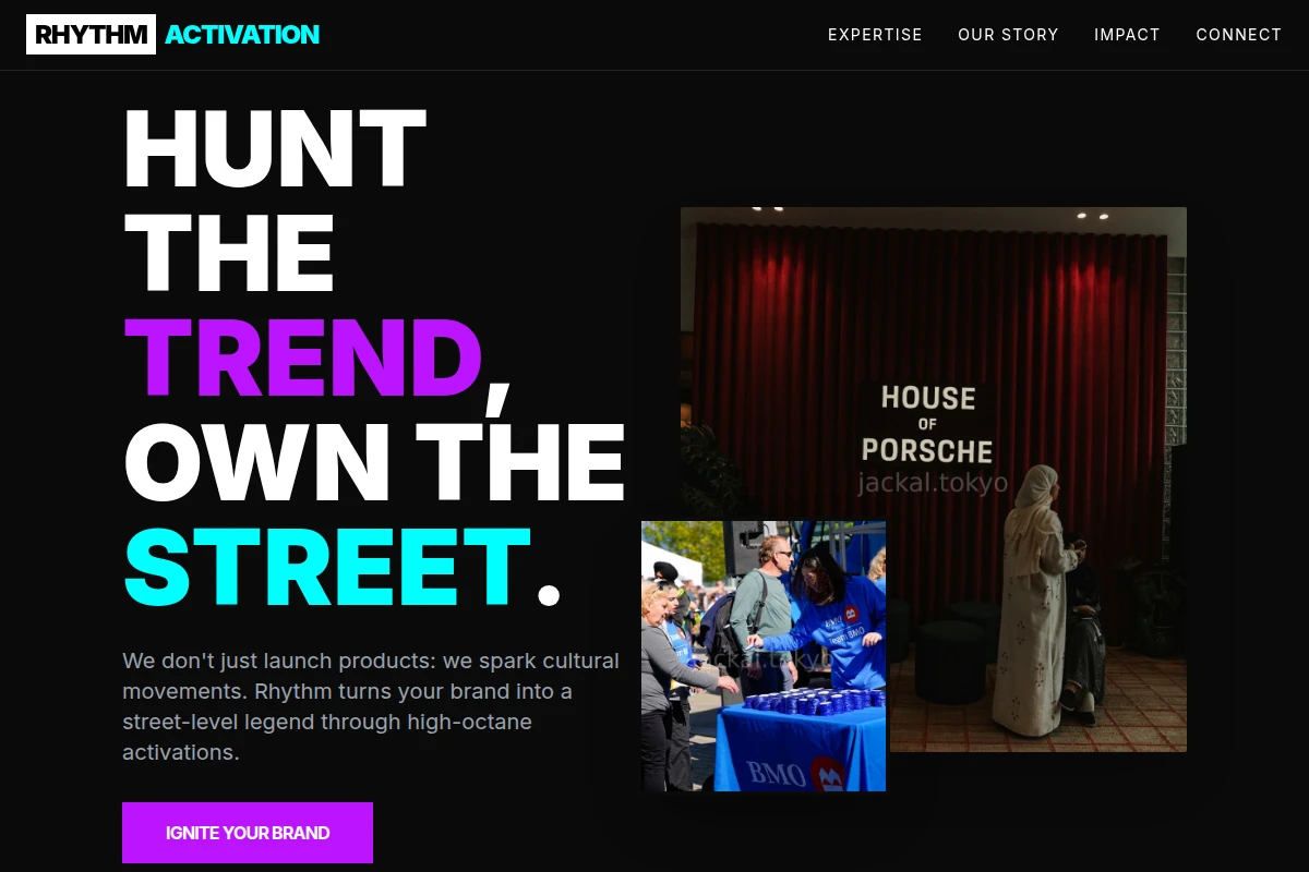 Rhythm Brand Activation
