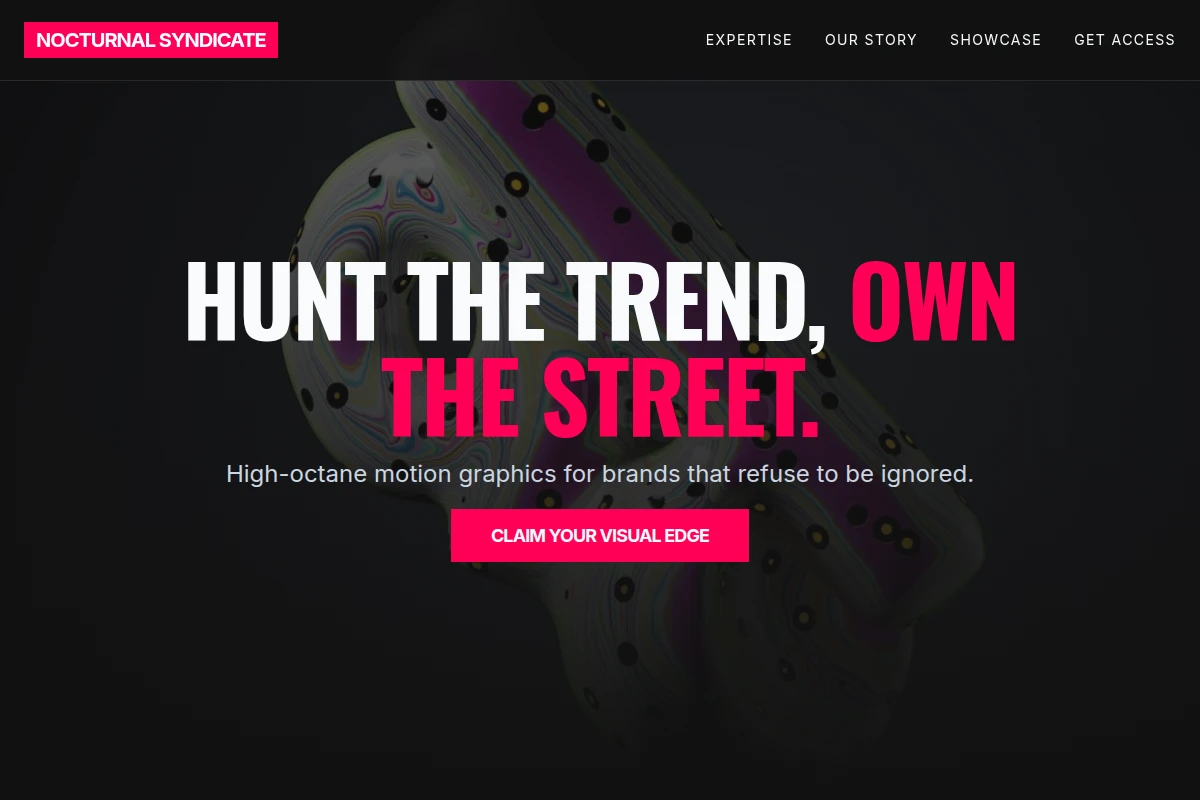 Static Motion Graphics