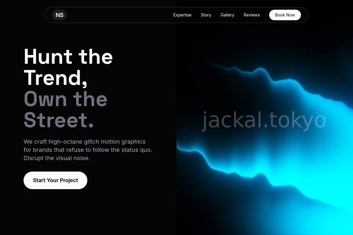 Glitch Motion Graphics