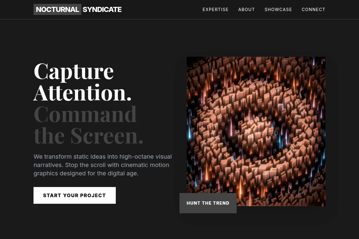 Chrome Motion Graphics
