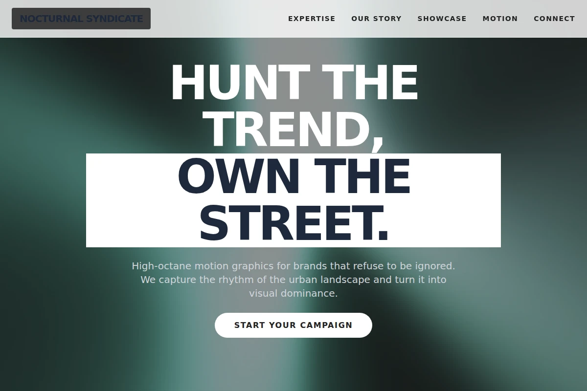 Urban Motion Graphics
