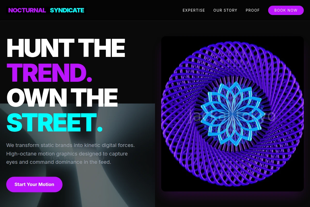 Static Motion Graphics